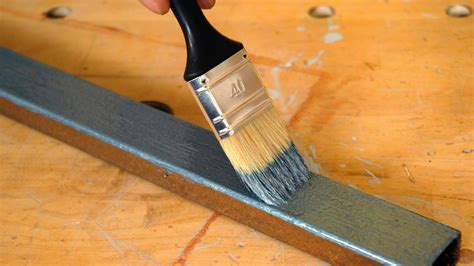 how to paint metallic surfaces